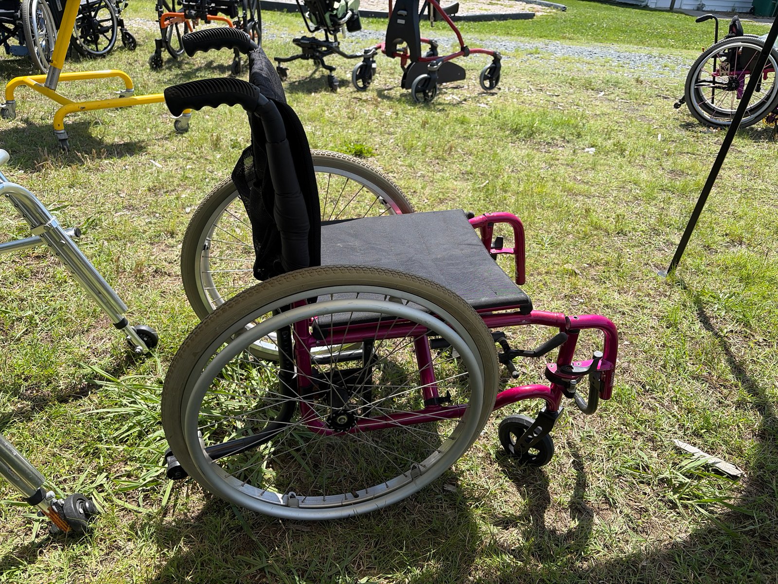 Pink Wheelchair